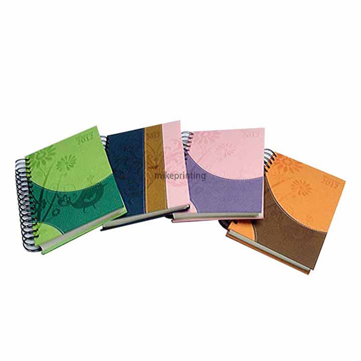 PU Leather Notebooks Spiral Binding Noteb